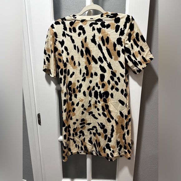 NWT Sanctuary Replay Cotton Printed T-Shirt Dress - Picture 3 of 9